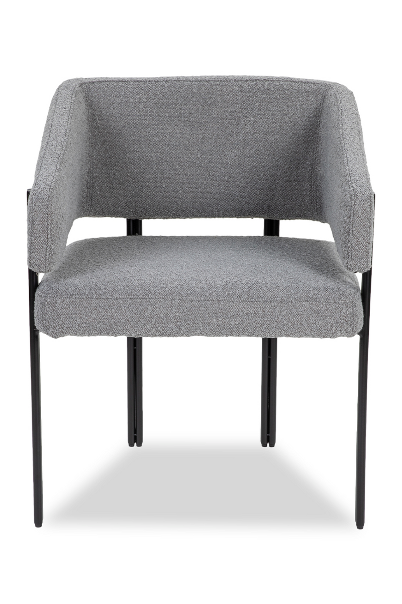 Gray Boucle Dining Chair | Liang & Eimil Tatler | OROATRADETRADE.com