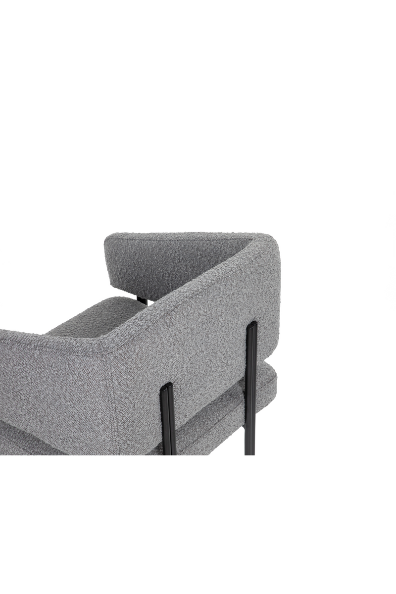 Gray Boucle Dining Chair | Liang & Eimil Tatler | OROATRADETRADE.com