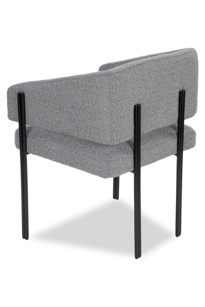 Gray Boucle Dining Chair | Liang & Eimil Tatler | OROATRADETRADE.com