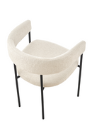 Linen Curved Dining Chair | Liang & Eimil Katania | Oroatrade.com