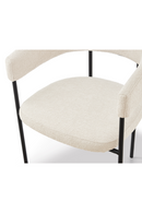 Linen Curved Dining Chair | Liang & Eimil Katania | Oroatrade.com