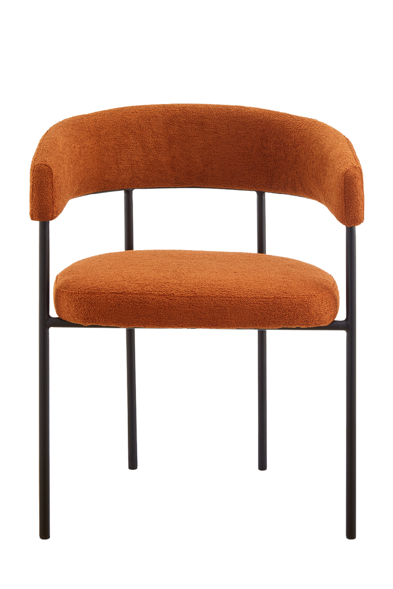 Linen Curved Dining Chair | Liang & Eimil Katania | Oroatrade.com
