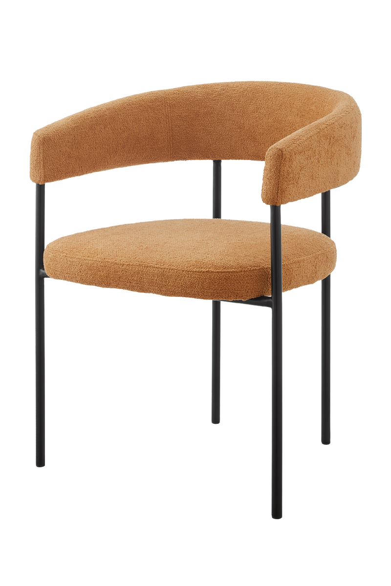Linen Curved Dining Chair | Liang & Eimil Katania