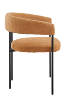 Linen Curved Dining Chair | Liang & Eimil Katania