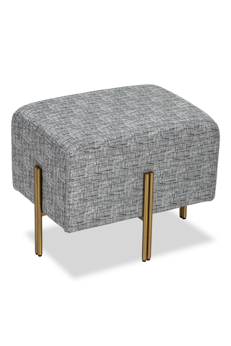 Light Gray Upholstery Stool | Liang & Eimil Alton | OROATRADETRADE.com