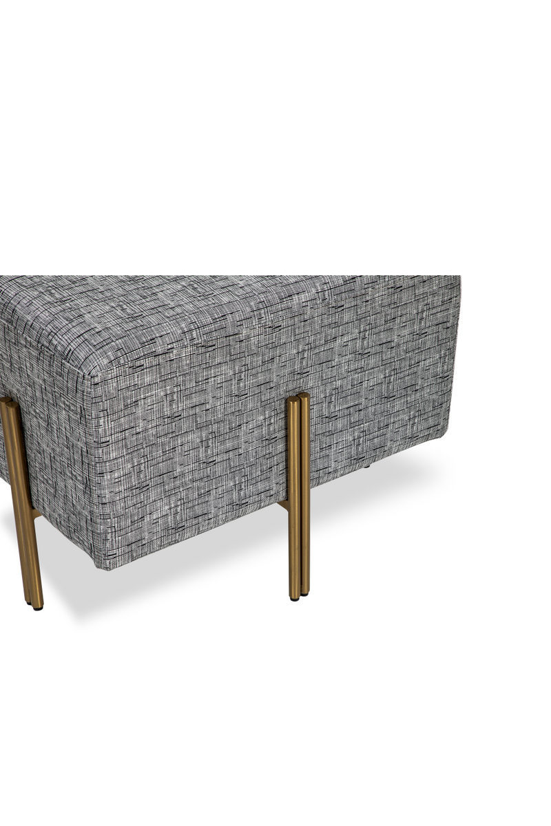 Light Gray Upholstery Stool | Liang & Eimil Alton | OROATRADETRADE.com