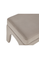 Gray Velvet Modern Stool | Liang & Eimil Malcom | Oroatrade.com