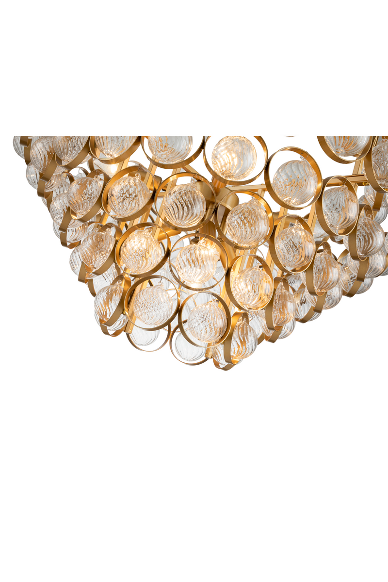 Gold Ringed Crystal Orbs Pendant Lamp | Liang & Eimil Otelo | Oroatrade.com