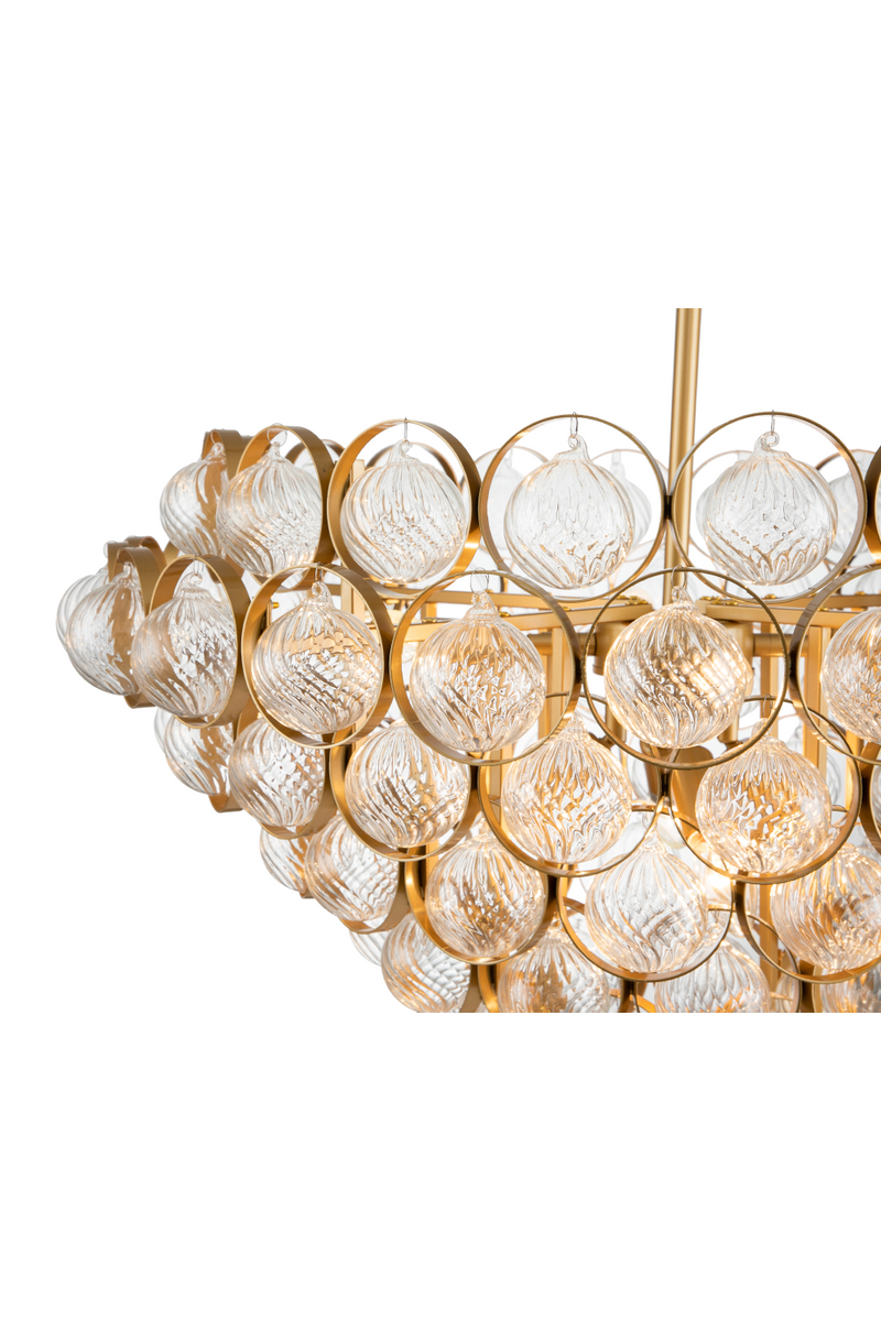 Gold Ringed Crystal Orbs Pendant Lamp | Liang & Eimil Otelo | Oroatrade.com