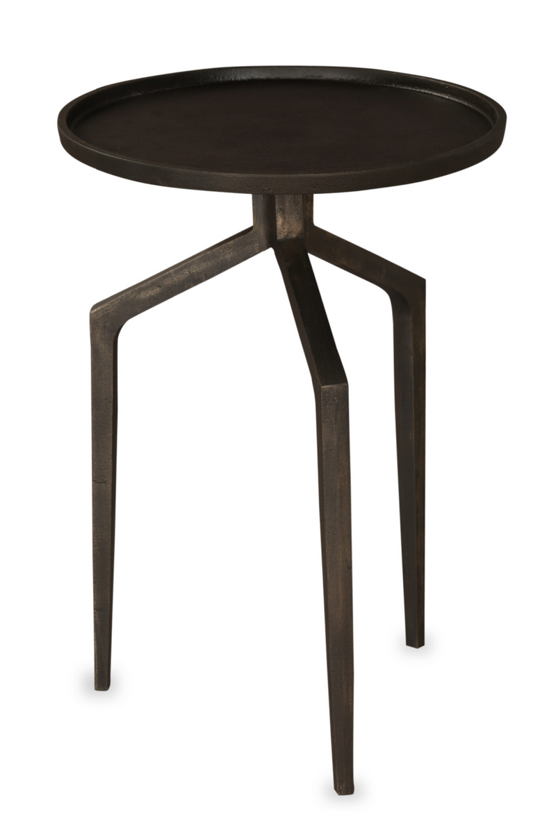 Round Bronze Side Tables (2) | Liang & Eimil Spider | Oroatrade