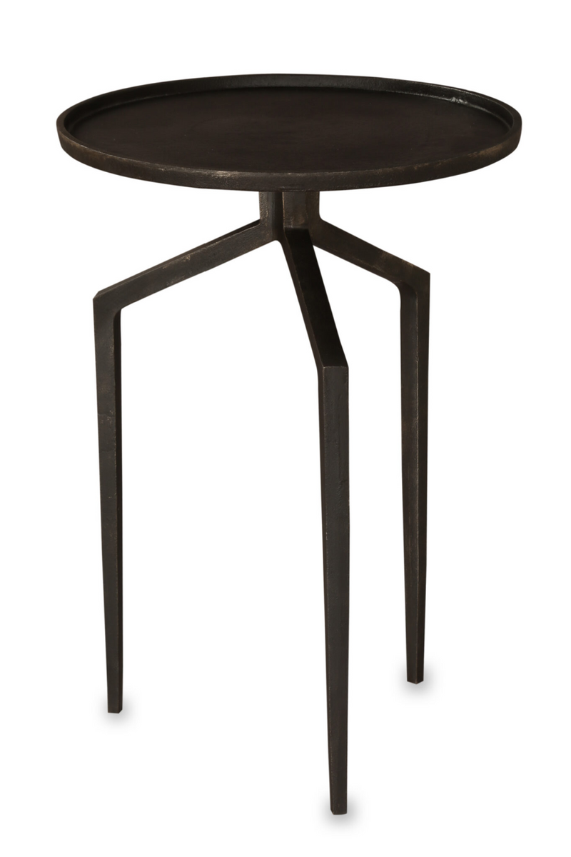 Round Bronze Side Tables (2) | Liang & Eimil Spider | Oroatrade