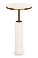 Marble Pedestal Nesting Side Tables (2) | Liang & Eimil Dolmec | Oroatrade