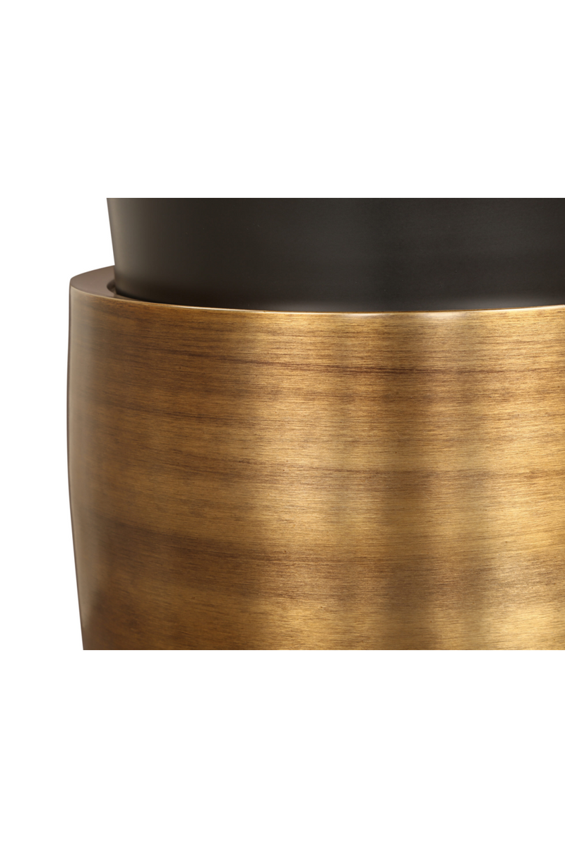 Dark Bronze Drum Side Table | Liang & Eimil Abasi | Oroatrade