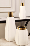 White Ceramic Modern Vase | Liang & Eimil Vicar | Oroatrade.com