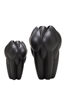 Black Ceramic Modern Vase | Liang & Eimil Lax | Oroatrade.com