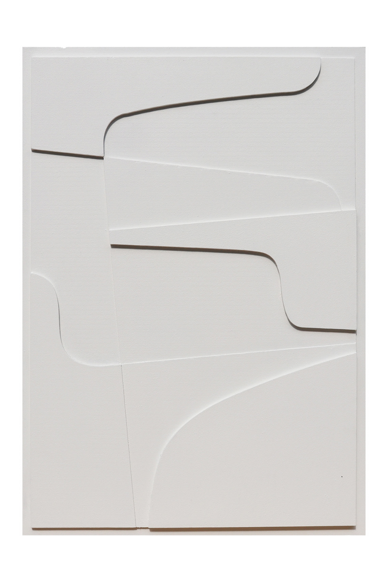 White Modern Abstract Artwork | Liang & Eimil Milka | Oroatrade.com