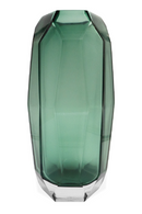 Green Faceted Glass Vase | Liang & Eimil Emerald | Oroatrade.com