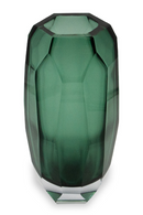 Green Faceted Glass Vase | Liang & Eimil Emerald | Oroatrade.com