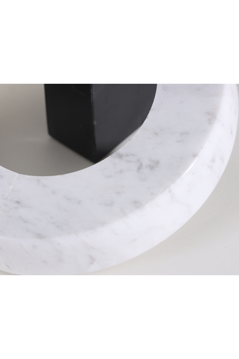 Geometrical Interlaced Marble Sculpture | Liang & Eimil Link | Oroatrade.com