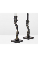 Black Marble Sculptural Candlestick | Liang & Eimil Storm | Oroatrade.com