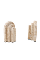 Beige Travertine Bookends | Liang & Eimil Empire | Oroatrade.com