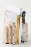 Beige Travertine Bookends | Liang & Eimil Empire | Oroatrade.com