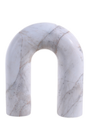 White Marble Curved Sculpture | Liang & Eimil Arc | Oroatrade.com