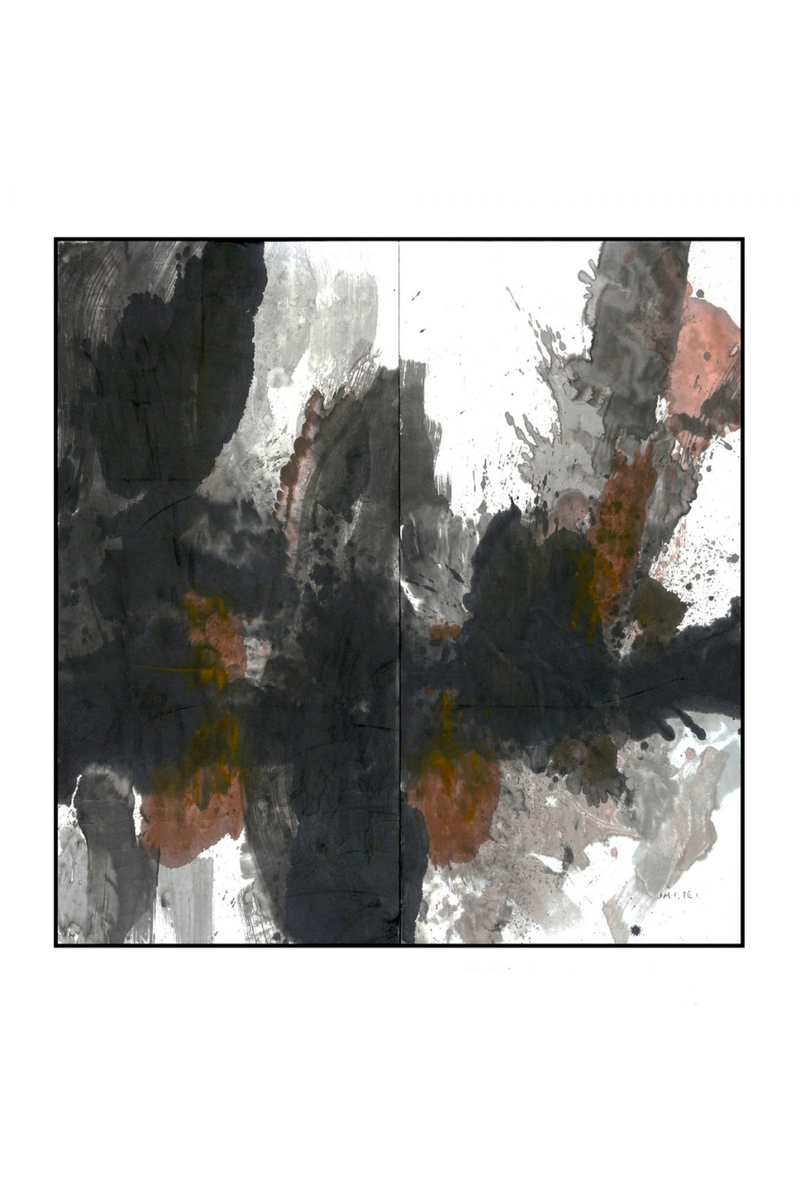 Black Framed Painting | Liang & Eimil Nimbus | OROATRADETRADE.com