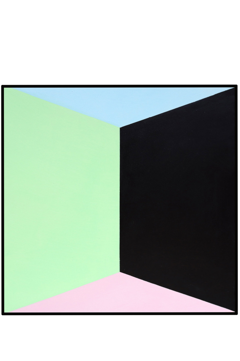 Multicolor Geometric Oil Painting | Liang & Eimil Expression III | OROATRADETRADE.com