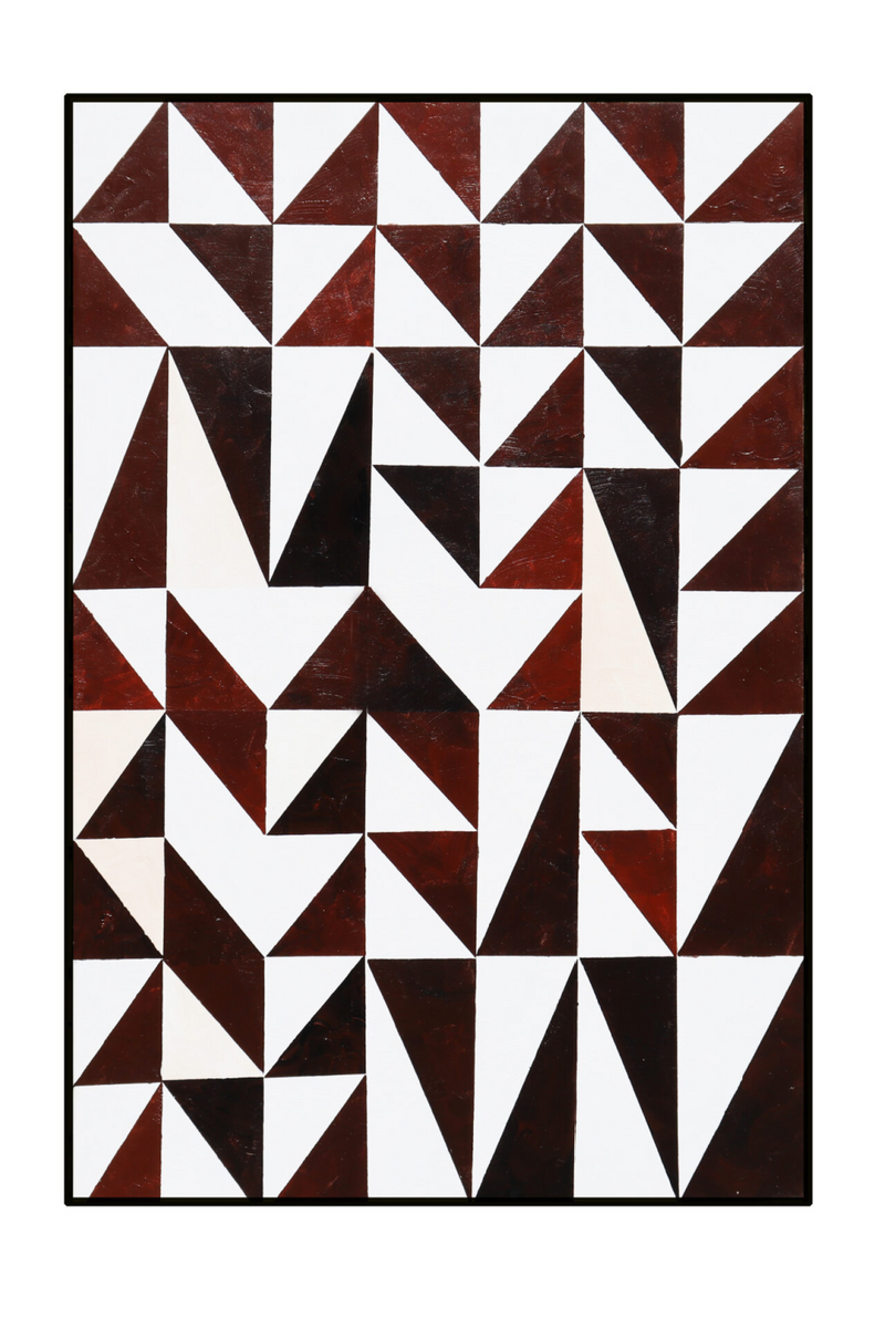 Geometrical Abstract Artwork | Liang & Eimil Triangles | Oroatrade