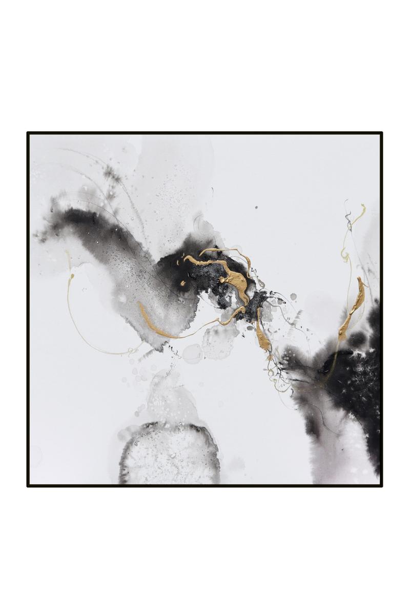 Gold Accent Modern Painting | Liang & Eimil Kovan III | Oroatrade