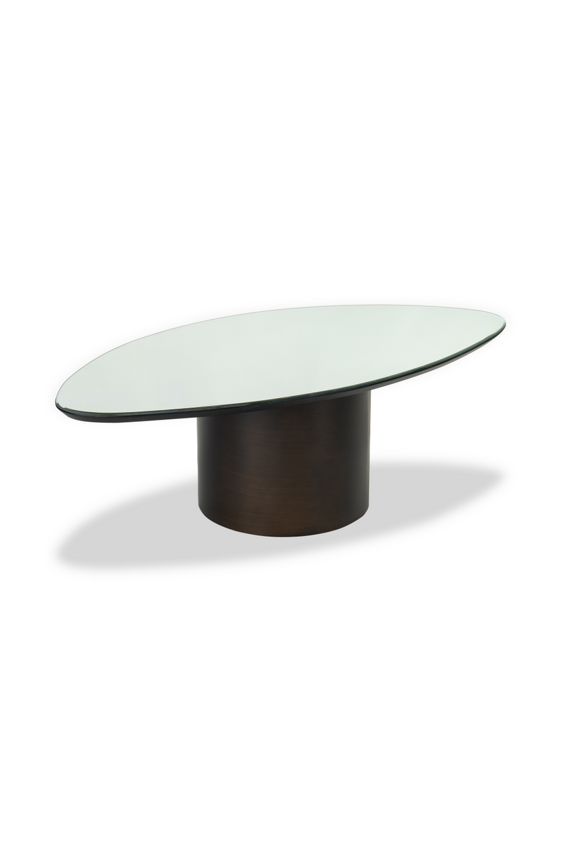 Oval Pedestal Coffee Table Set | Liang & Eimil Mirage | OROATRADE