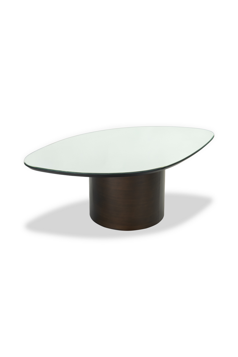 Oval Pedestal Coffee Table Set | Liang & Eimil Mirage | OROATRADE