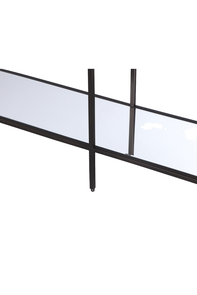 Metal Framed Glass Console Table | Liang & Eimil Oliver | Oroatrade.com