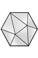 Hexagonal Wood Frame Mirror | Liang & Eimil Caos | Oroatrade.com