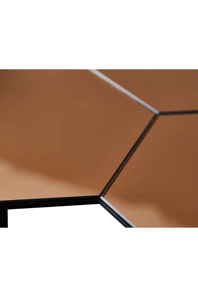Copper Hexagonal Nesting Side Table | Liang & Eimil Alpin | OROATRADE
