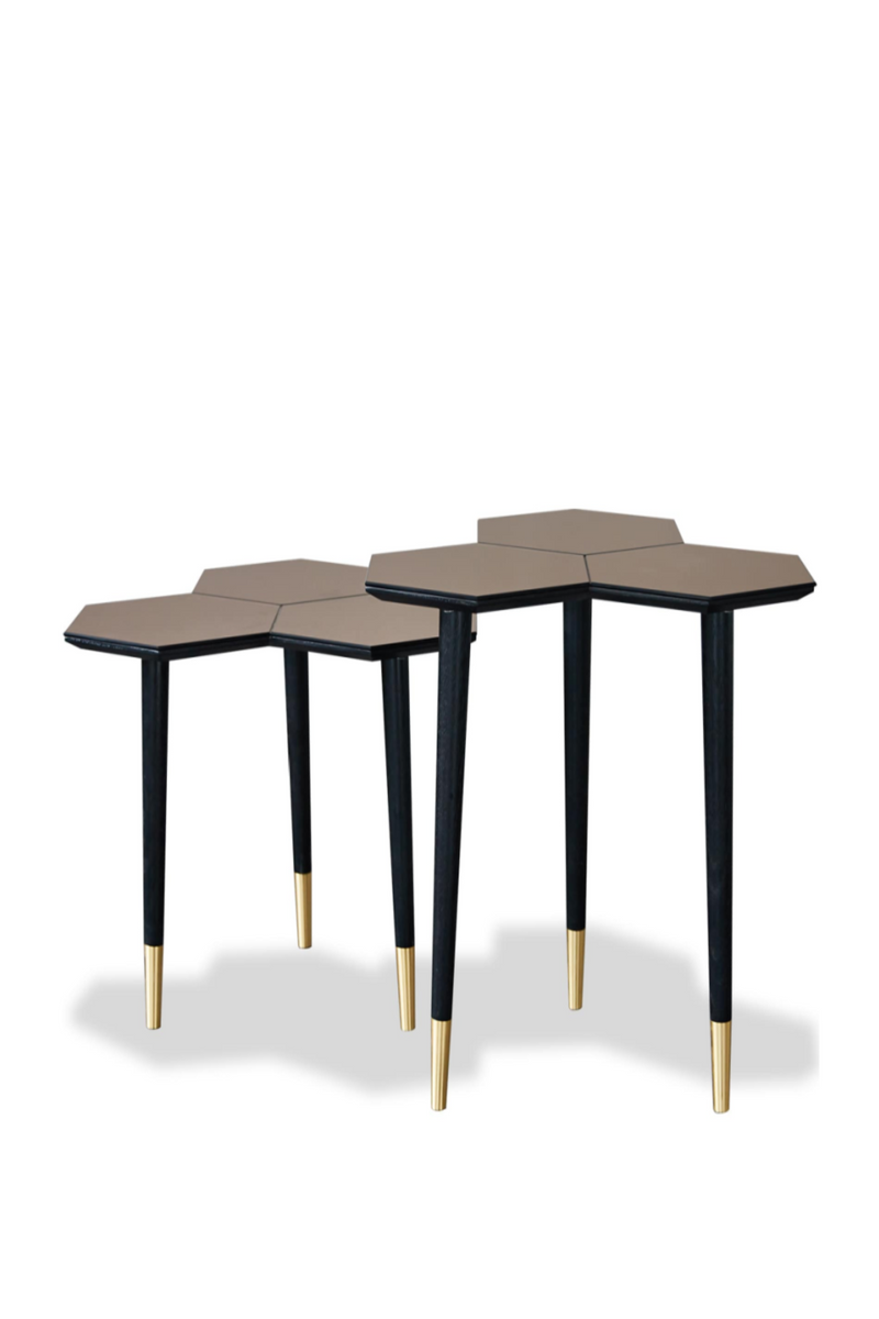 Copper Hexagonal Nesting Side Table | Liang & Eimil Alpin | OROATRADE
