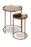 Antique Gold Nesting Side Table | Liang & Eimil Song | OROATRADE