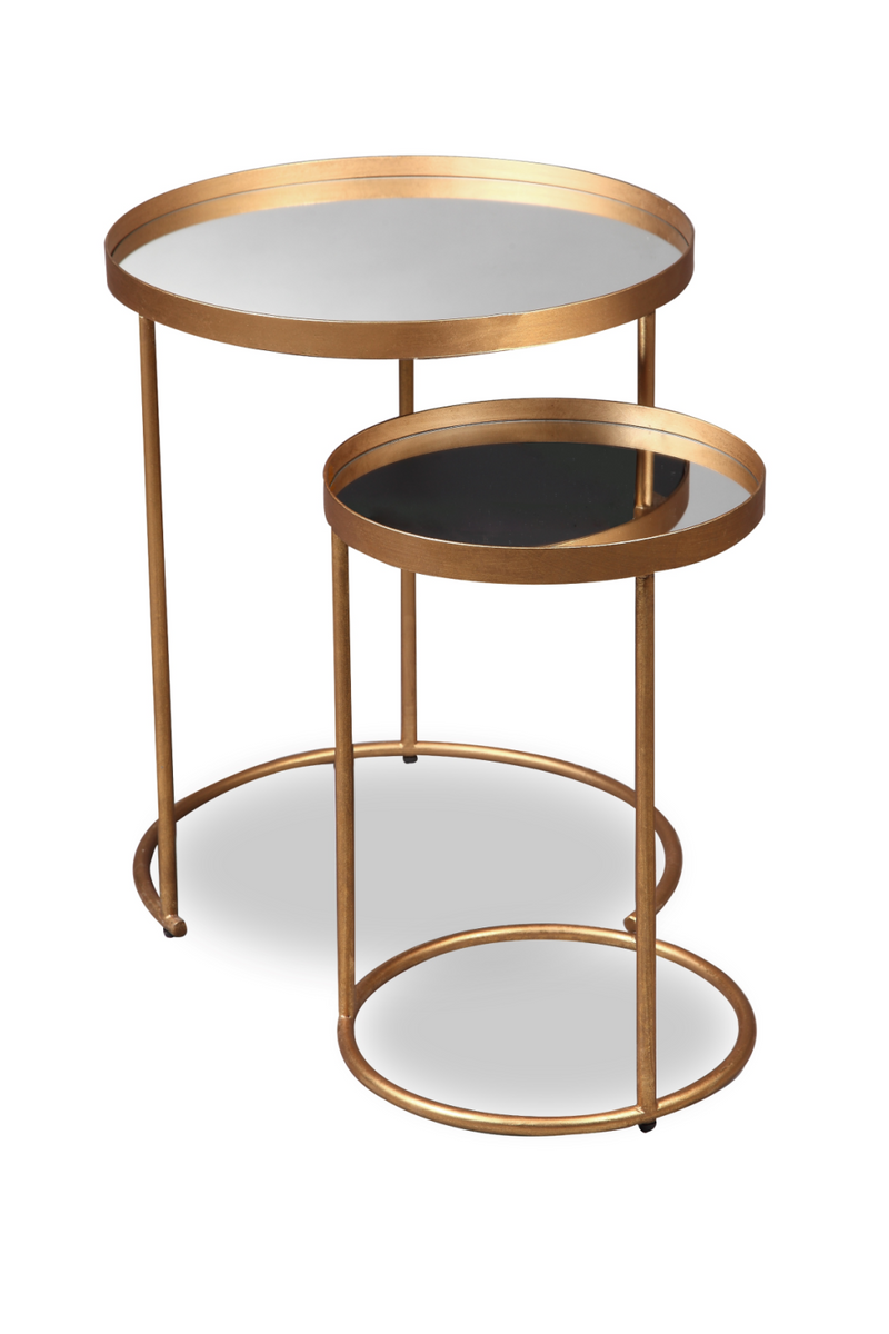 Antique Gold Nesting Side Table | Liang & Eimil Song | OROATRADE