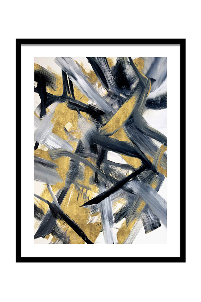 Abstract Strokes Print | Liang & Eimil Nayman II | OROATRADETRADE.com