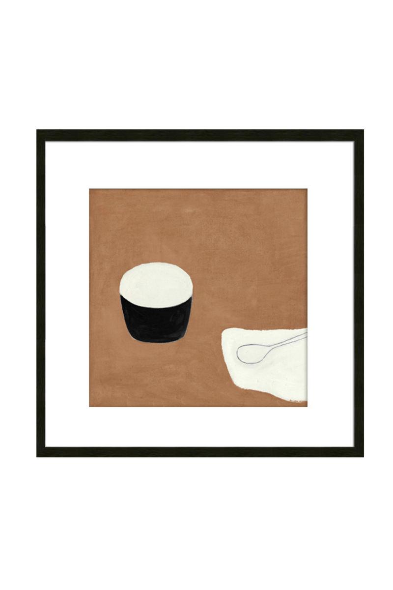 Black Framed Spoon & Bowl Painting | Liang & Eimil Dejeuner | OROATRADETRADE.com