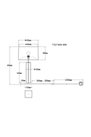 Glass Column Table Lamp | Liang & Eimil Norman | Oroatrade