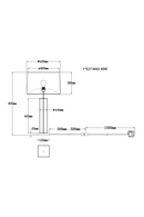 Glass Column Table Lamp | Liang & Eimil Norman | Oroatrade.com