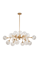 Gold Globe Chandelier | Liang & Eimil Baldwin | Oroatrade.com