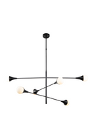 White Glass Orbital Chandelier | Liang and Eimil Kendal | OROATRADE