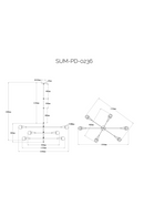 White Glass Orbital Chandelier | Liang and Eimil Kendal | OROATRADE