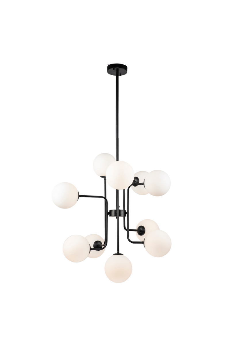White Glass Globe Chandelier | Liang and Eimil Eliot | OROATRADE