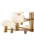 Cream Ovoid Glass Chandelier | Liang & Eimil Odeon | Oroatrade