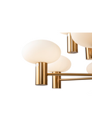 Cream Ovoid Glass Chandelier | Liang & Eimil Odeon | Oroatrade