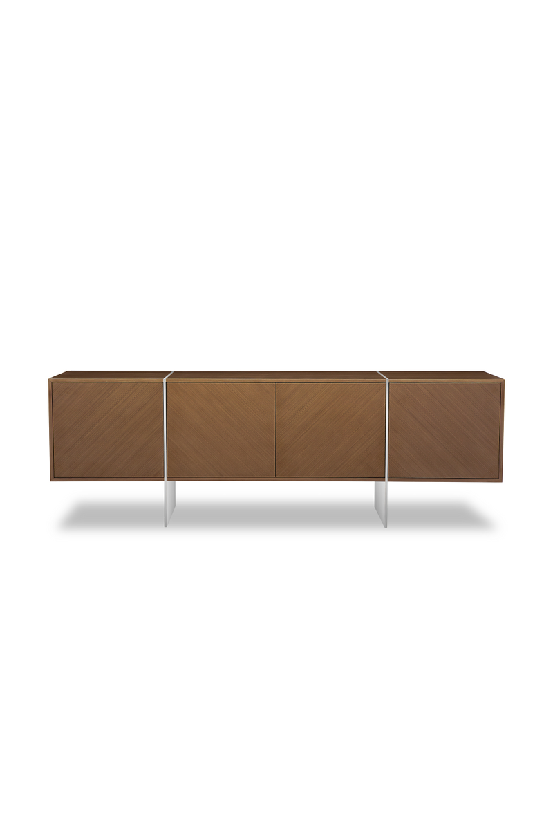 Brown Wooden Contemporary Sideboard | Liang & Eimil Nautilus | Oroatrade